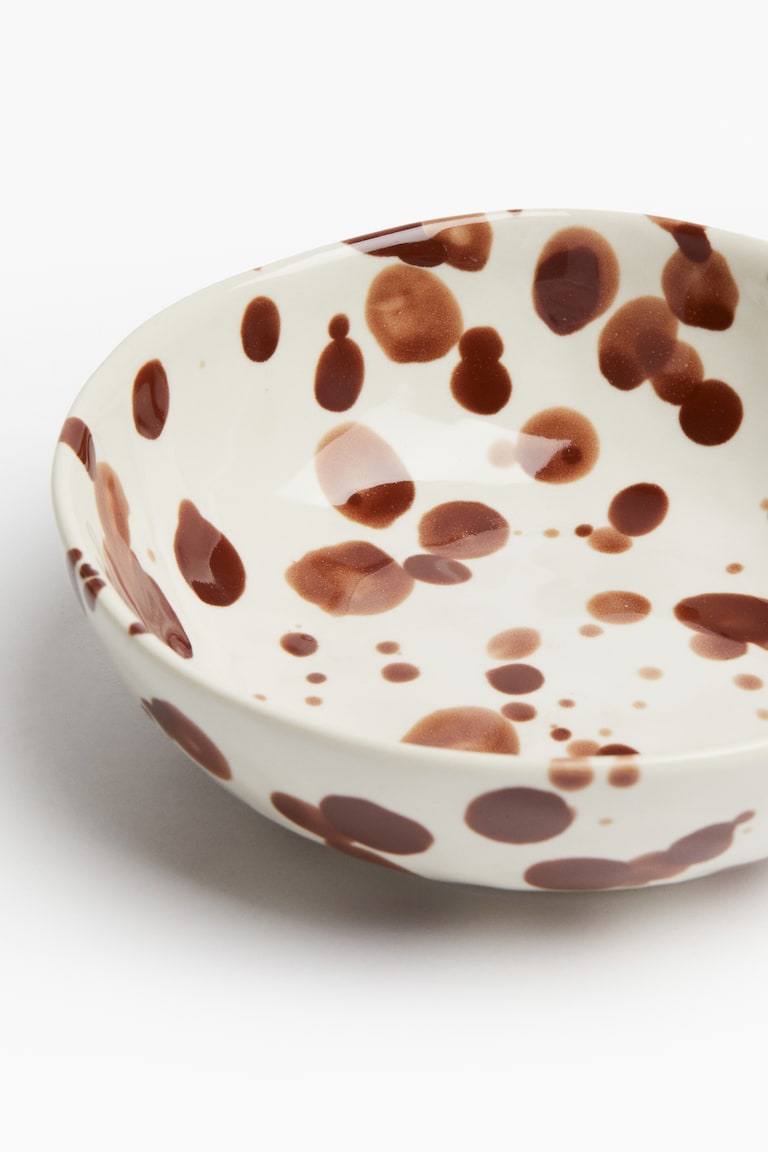 H&M Cuenco Pequeño De Gres - Azul/Moteado - HOME