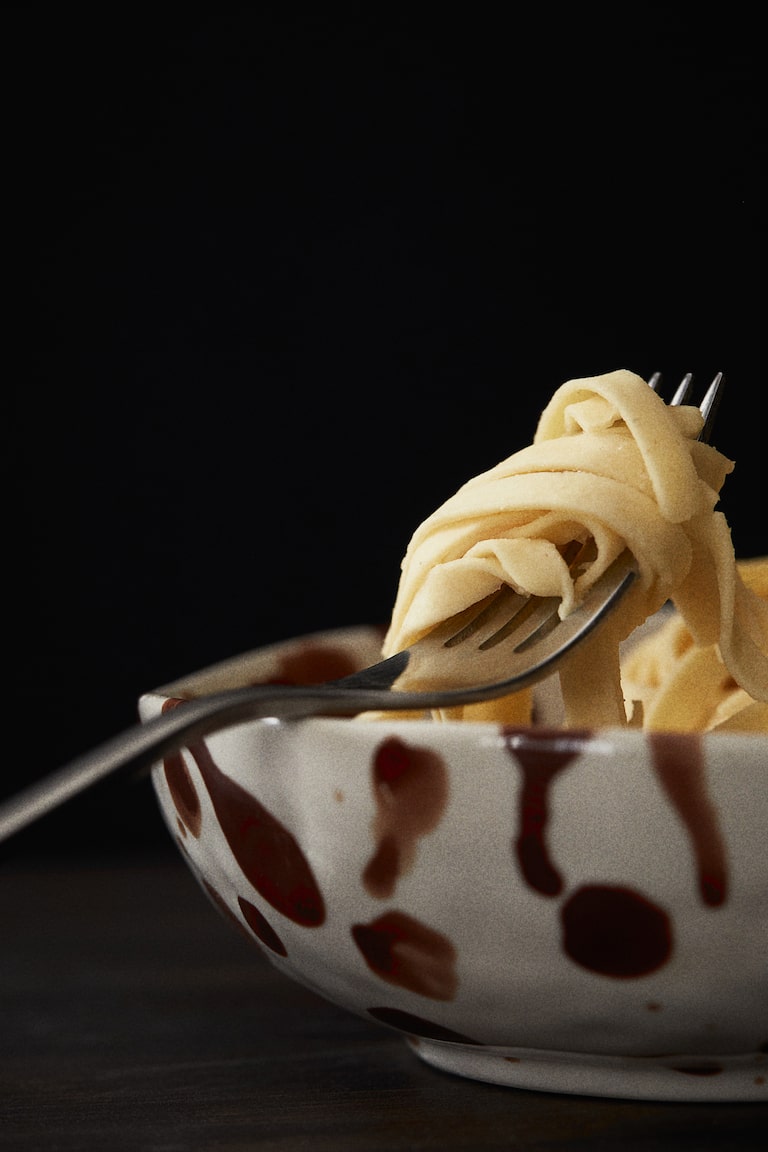 H&M Cuenco pequeño de gres - Verde/Lunares - HOME