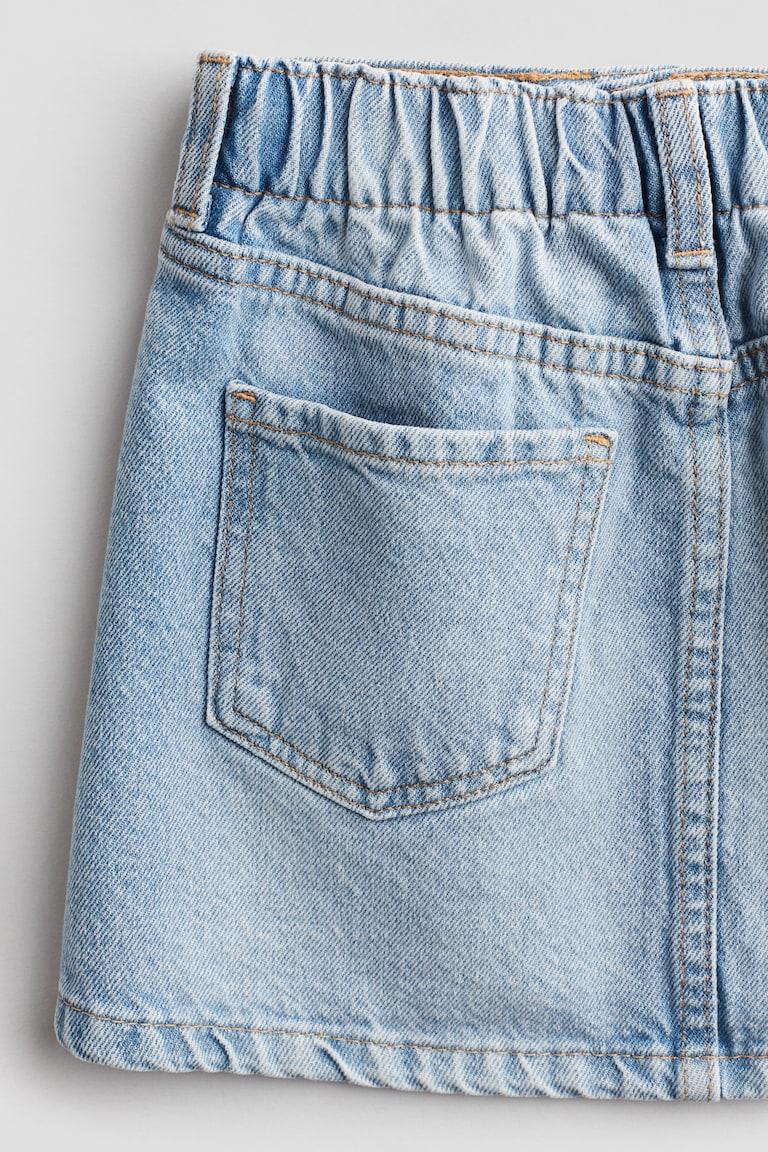 H&M Falda Vaquera - Azul Denim - NIÑOS