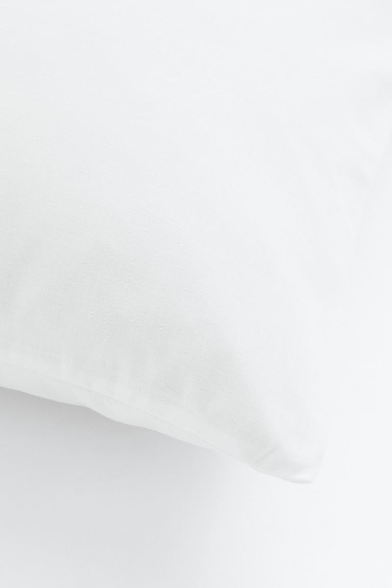 H&M Funda De Almohada En Algodón - Blanco - HOME