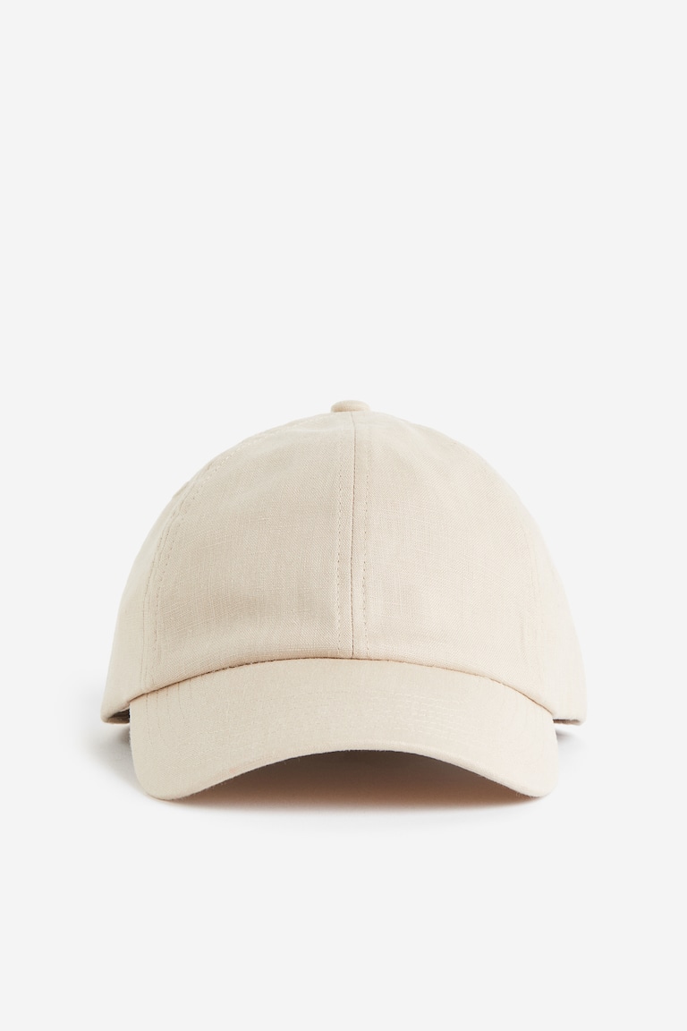 H&M Gorra De Lino - Blanco - MUJER