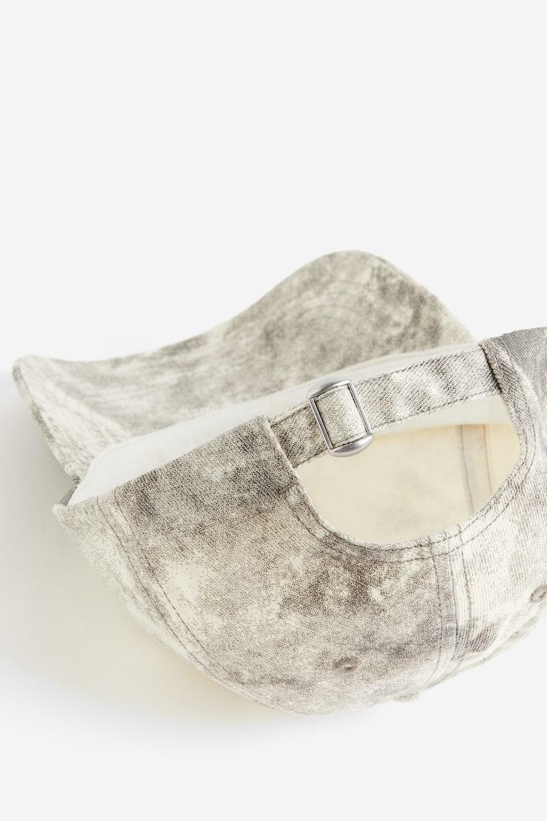 H&M Gorra En Sarga De Algodón - Crema - MUJER