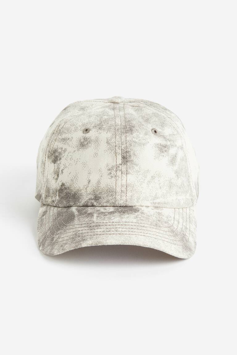 H&M Gorra En Sarga De Algodón - Negro - MUJER