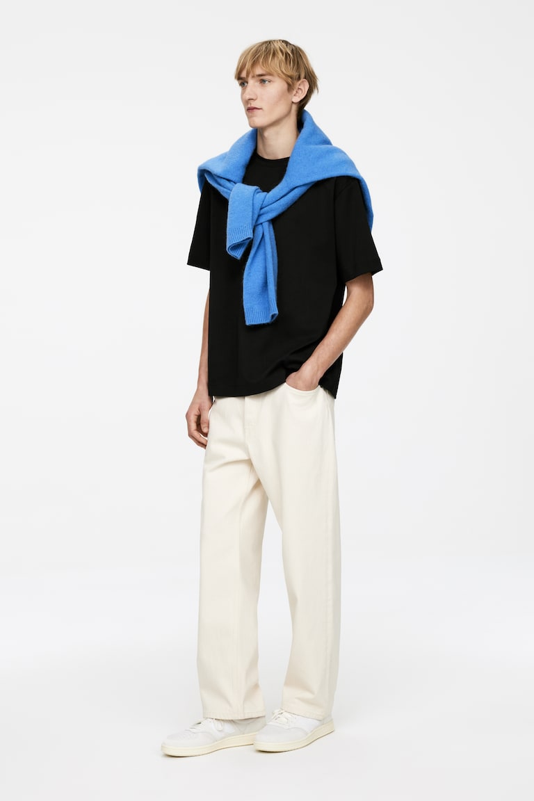 H&M Interlock T-shirt - Topo - HOMBRE