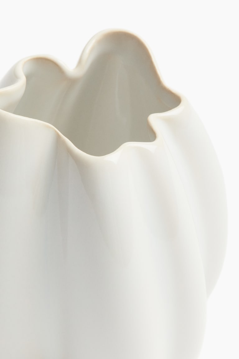 H&M Jarrón Pequeño De Gres - Verde Empolvado - HOME