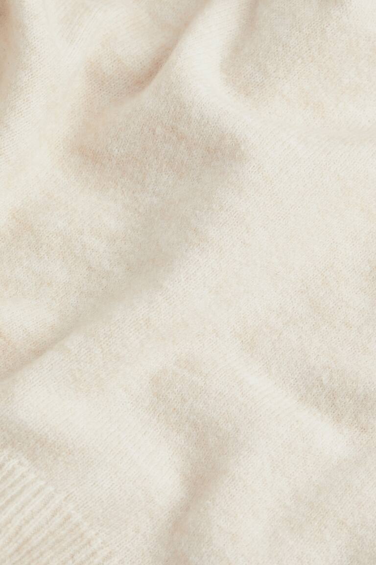 H&M Jersey Oversize - Crema/Rayas - MUJER