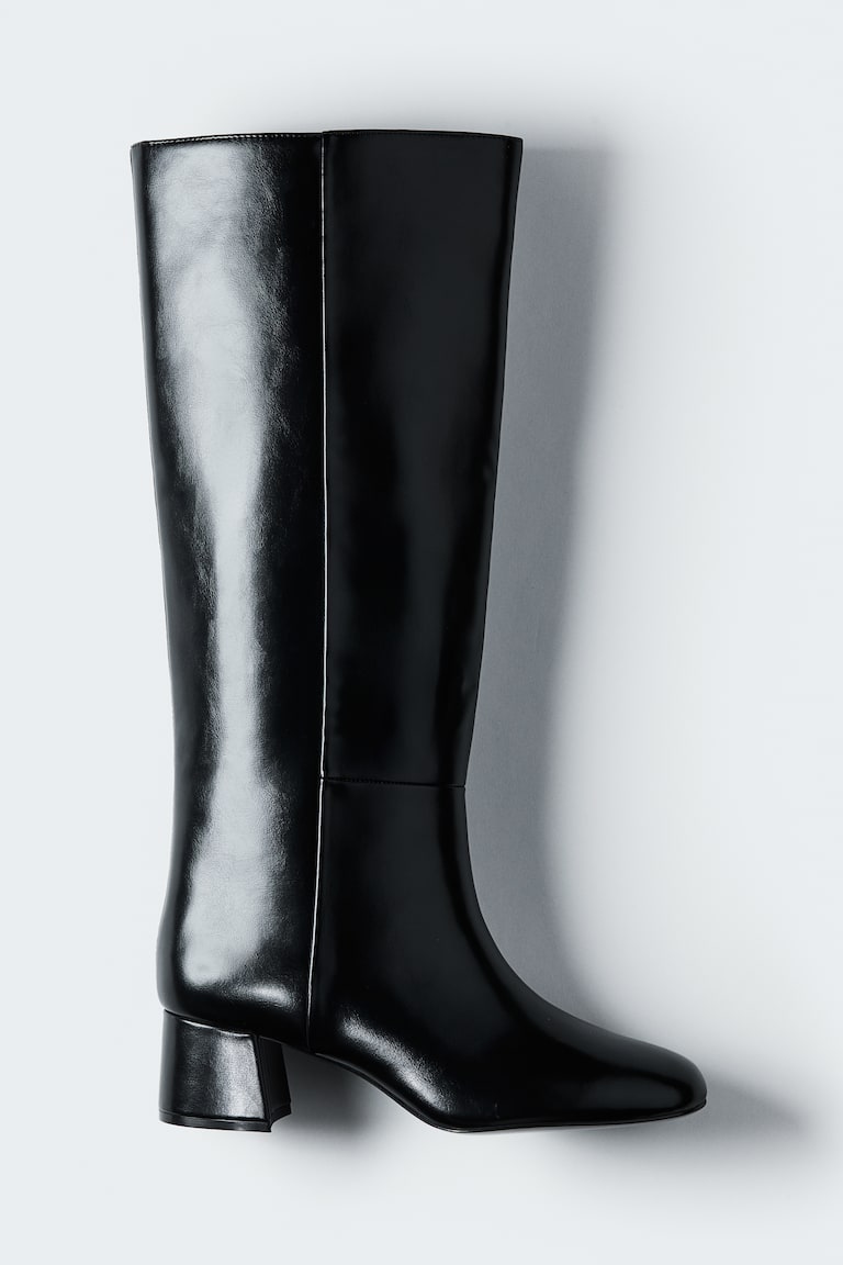 H&M Knee-high Boots - Negro - MUJER