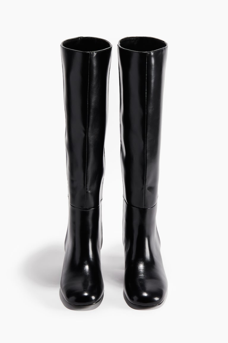 H&M Knee-high Boots - Negro - MUJER