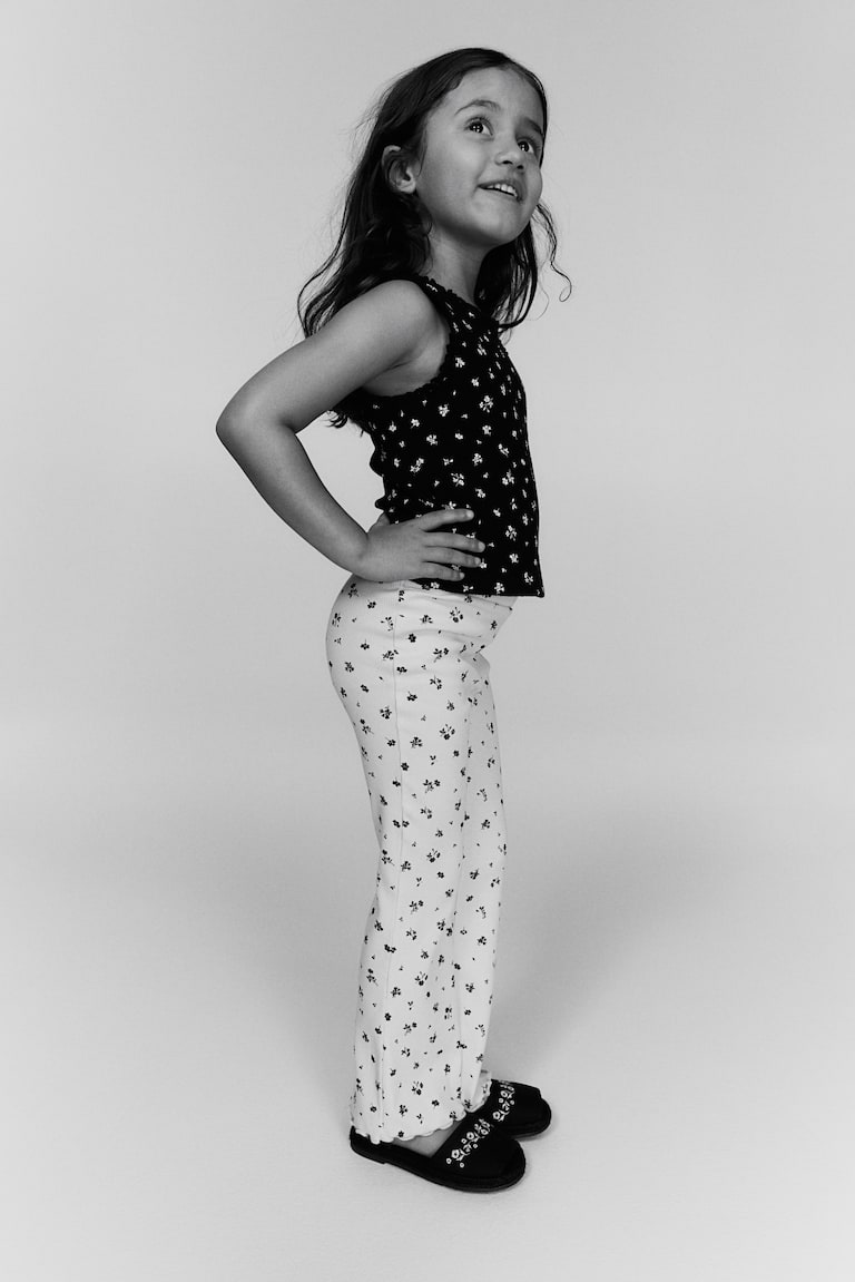 H&M Leggings Acampanados - Negro - NIÑOS