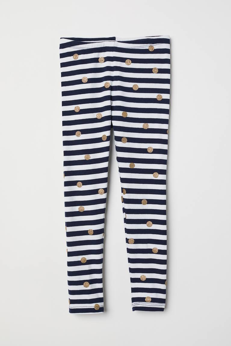 H&M Leggings - Rojo/Rayas - NIÑOS