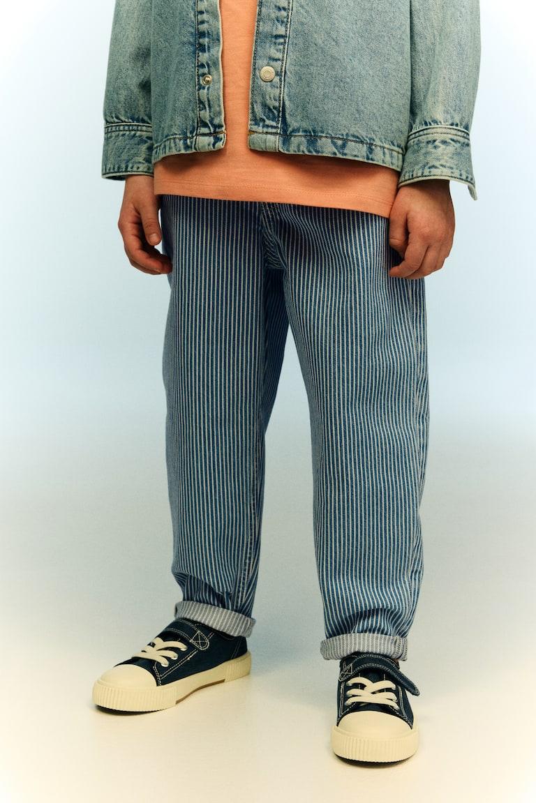 H&M Loose Fit Jeans - Azul Denim Claro - NIÑOS