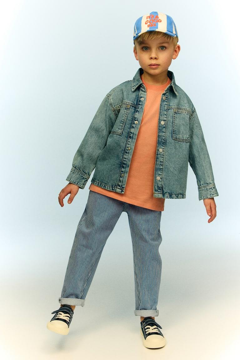H&M Loose Fit Jeans - Azul denim claro - NIÑOS