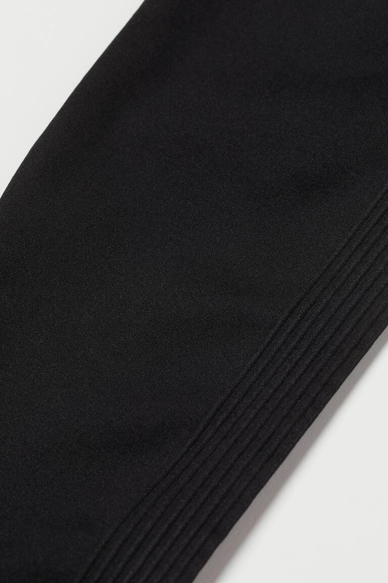 H&M MAMA Leggings Seamless - Gris - MUJER