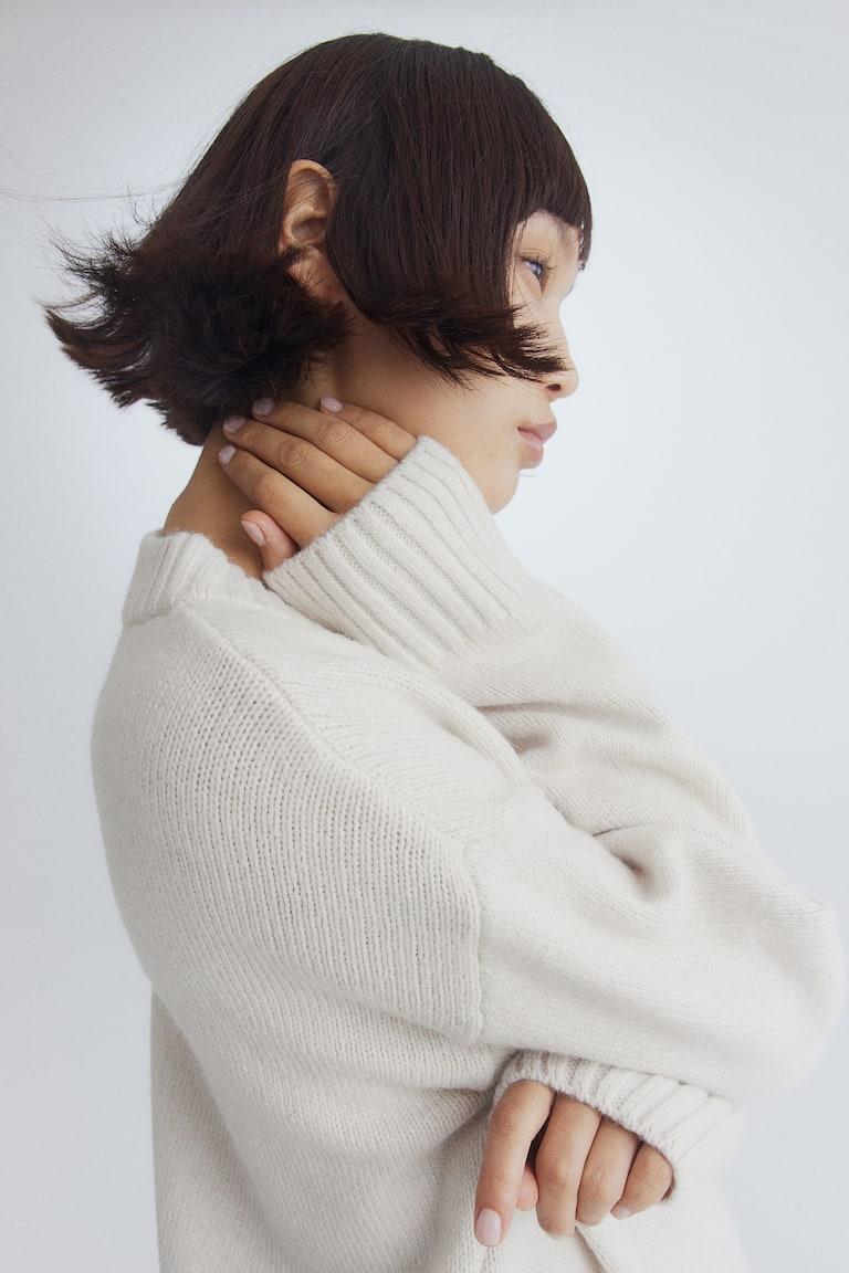 H&M MAMA Vestido De Punto - Negro - MUJER