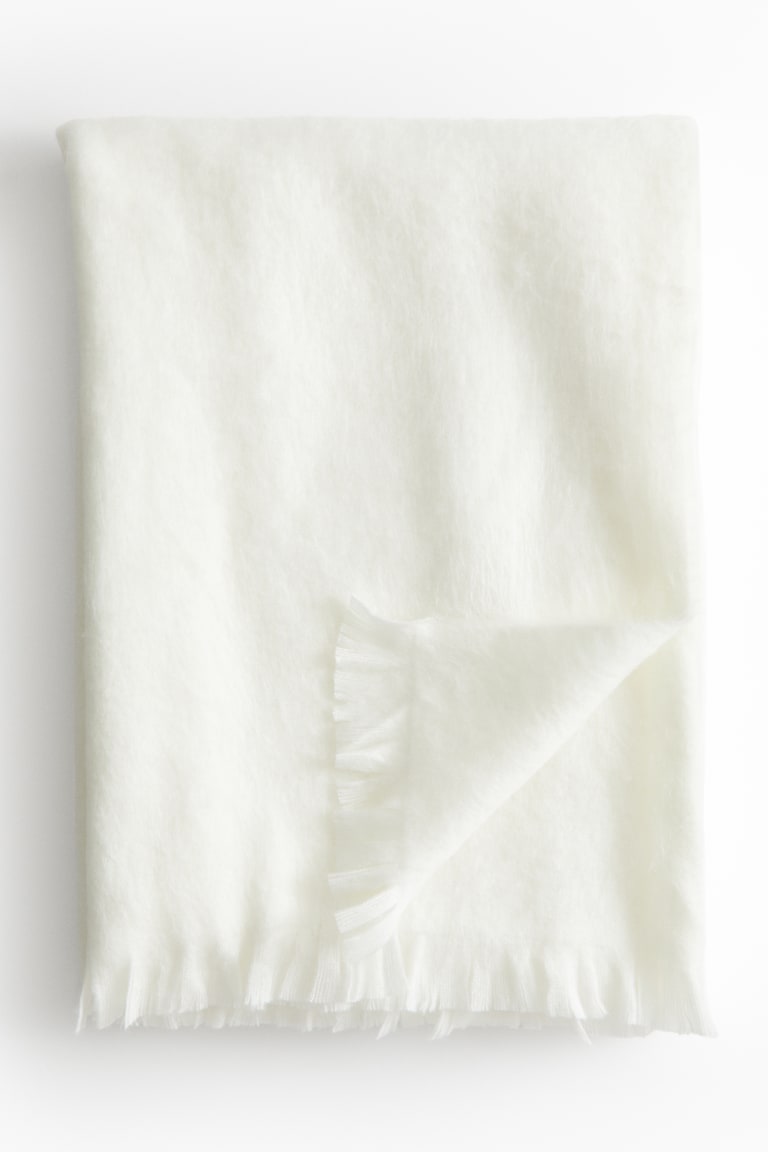 H&M Manta Cepillada - Rosa Empolvado - HOME