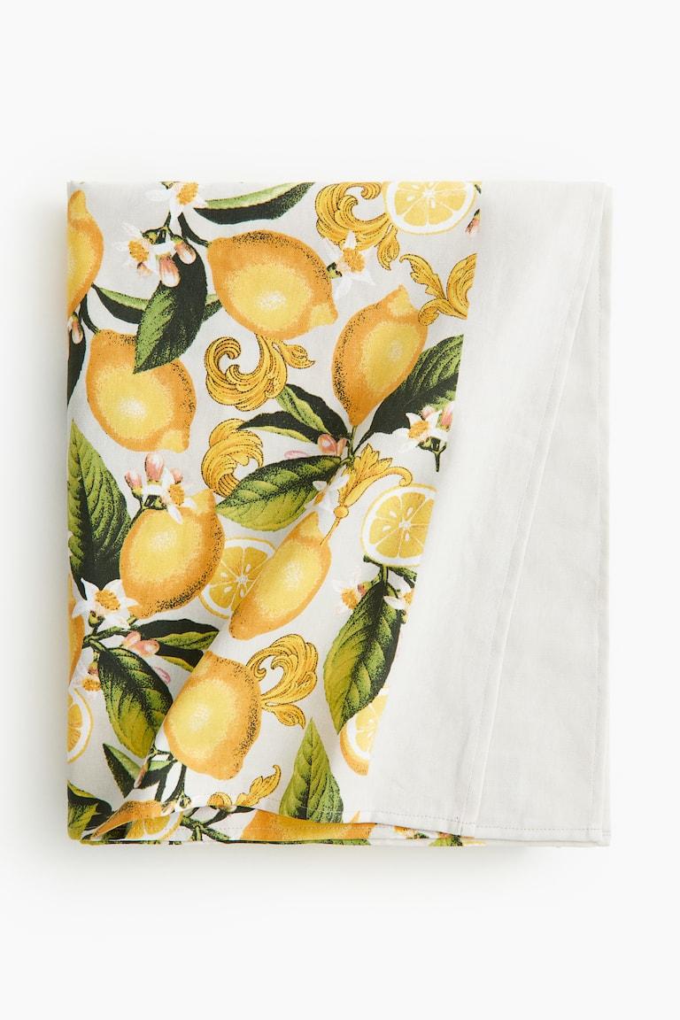 H&M Mantel repelente al agua - Verde/Floral - HOME
