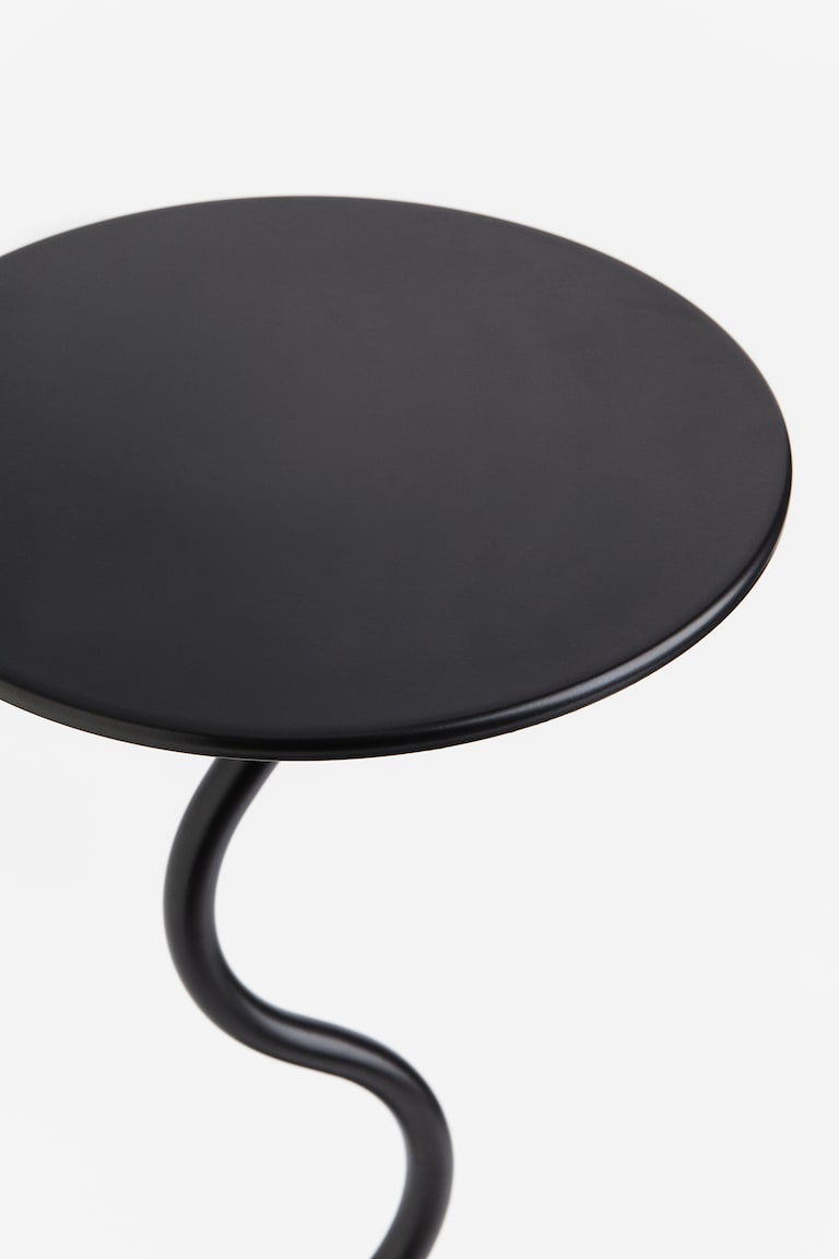 H&M Mesa Auxiliar De Metal - Negro - HOME