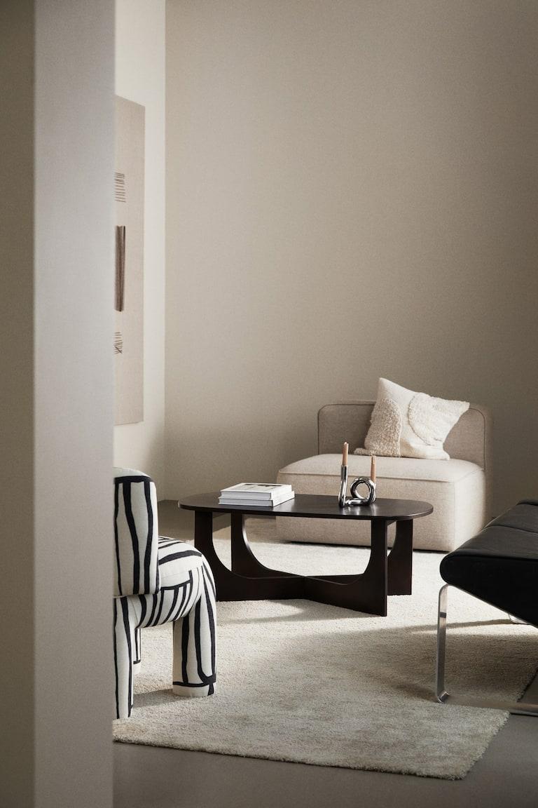 H&M Mesa de centro de madera - Beige claro - HOME