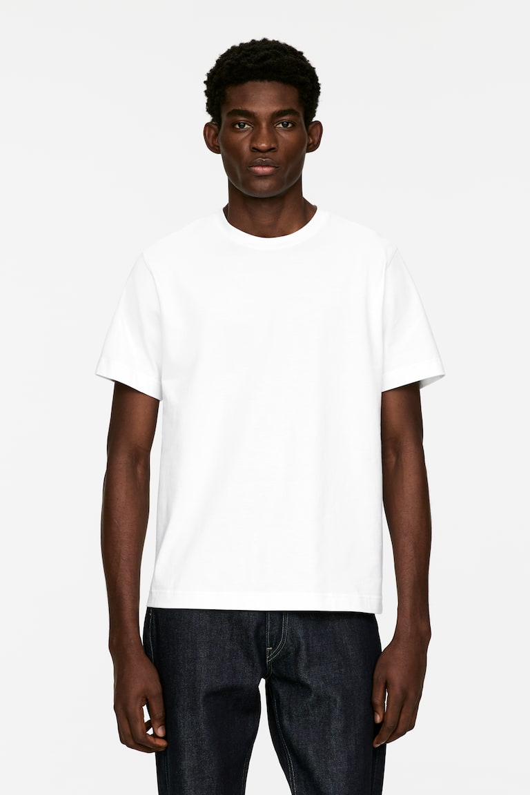 H&M Midweight T-Shirt - Burdeos - HOMBRE