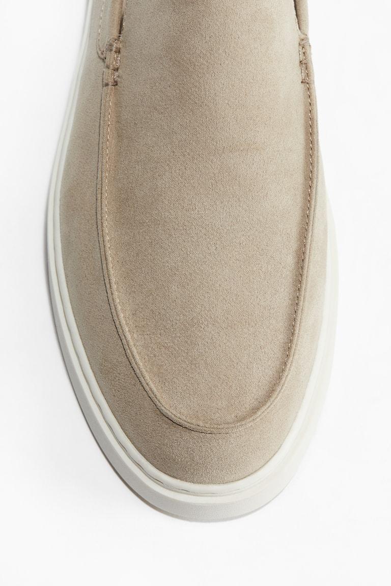 H&M Mocasines Con Costura Tradicional - Beige - HOMBRE