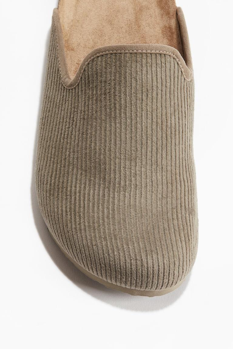 H&M Mules De Pana - Azul Marino - HOMBRE