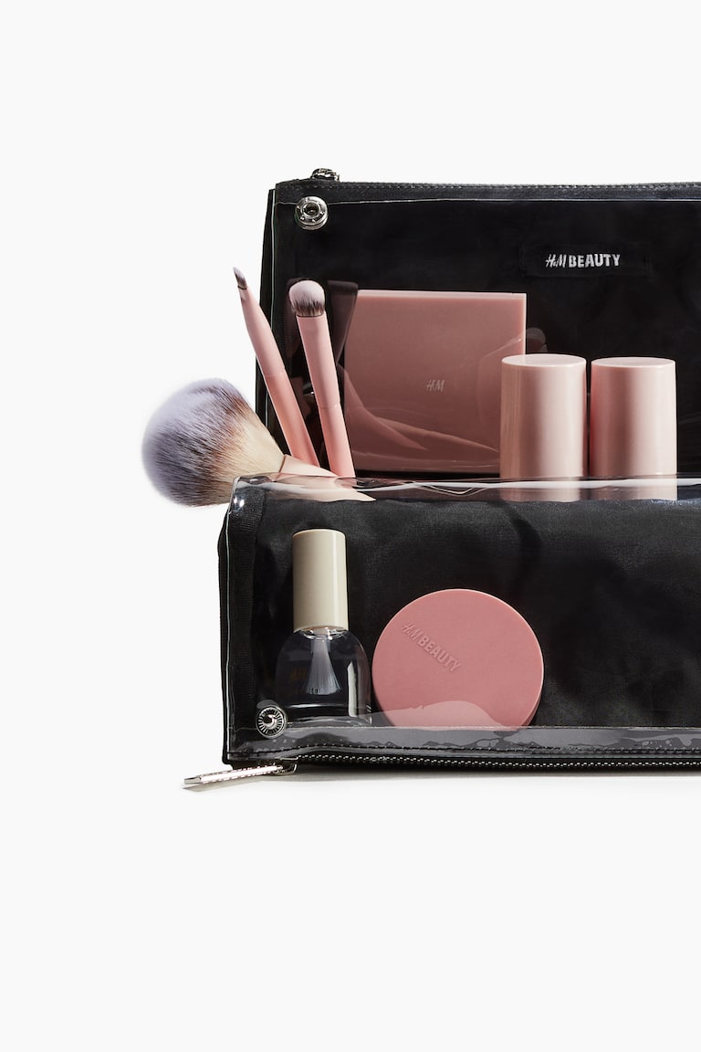 H&M Neceser De Lona - Negro - Beauty All