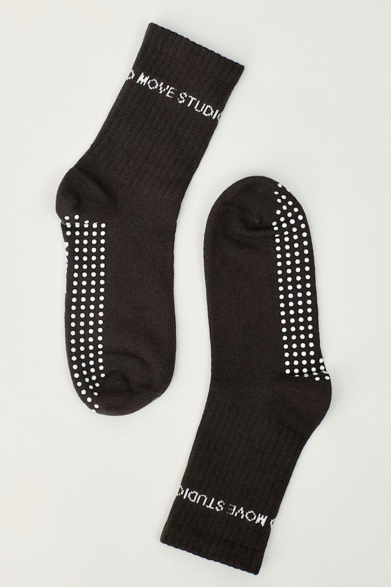 H&M Pack de 2 calcetines de yoga - Negro - MUJER