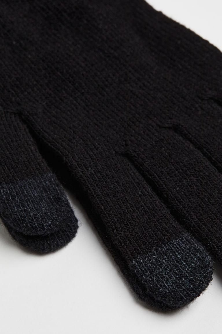 H&M Pack De 2 Guantes Táctiles - Negro - MUJER