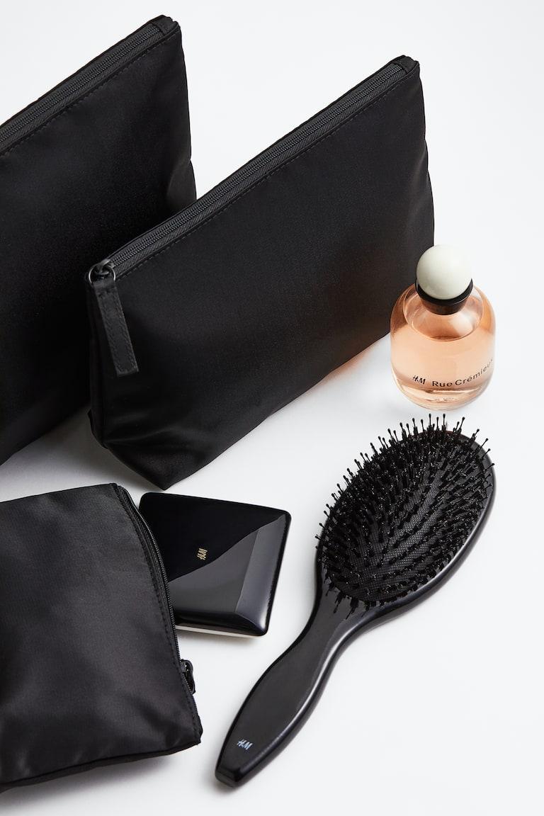 H&M Pack De 3 Neceseres - Negro - Beauty All