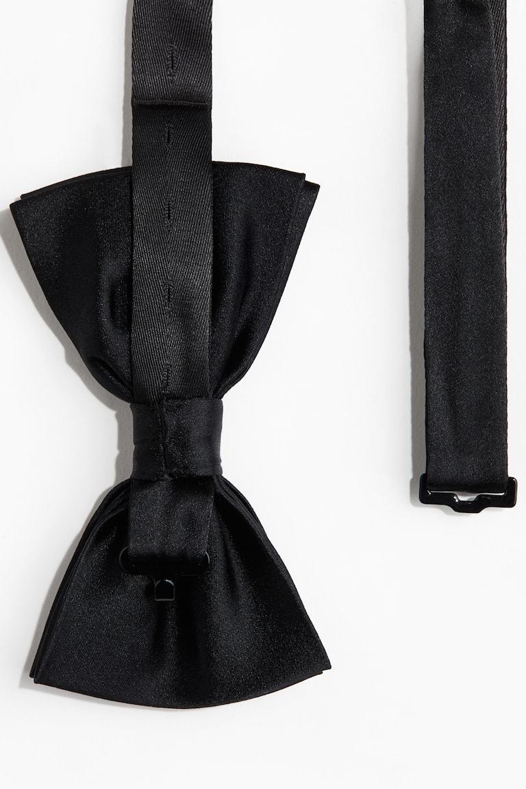 H&M Pajarita De Seda - Negro - HOMBRE