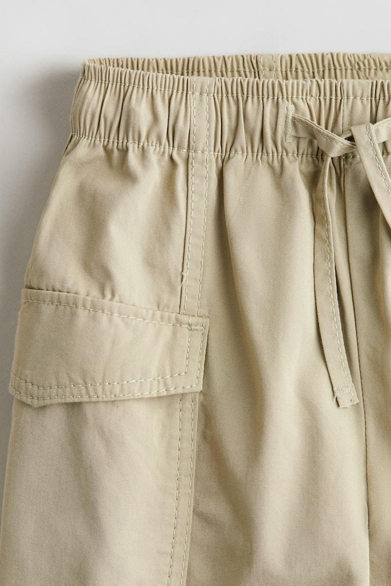 H&M Pantalón Cargo De Algodón - Beige - NIÑOS