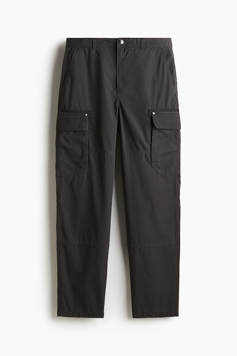 H&M Pantalón Cargo Relaxed Fit - Beige Oscuro - HOMBRE