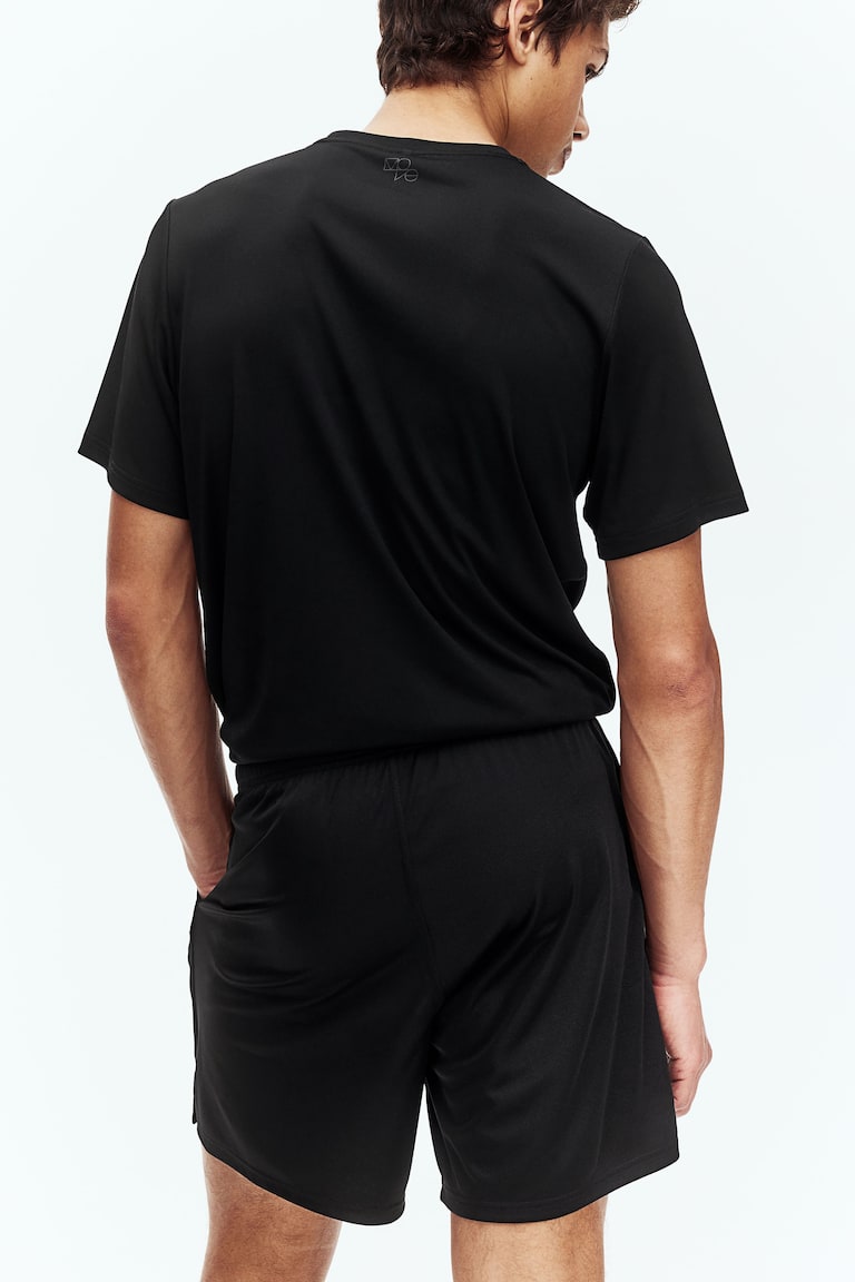 H&M Pantalón Corto De Deporte - Verde Caqui - HOMBRE