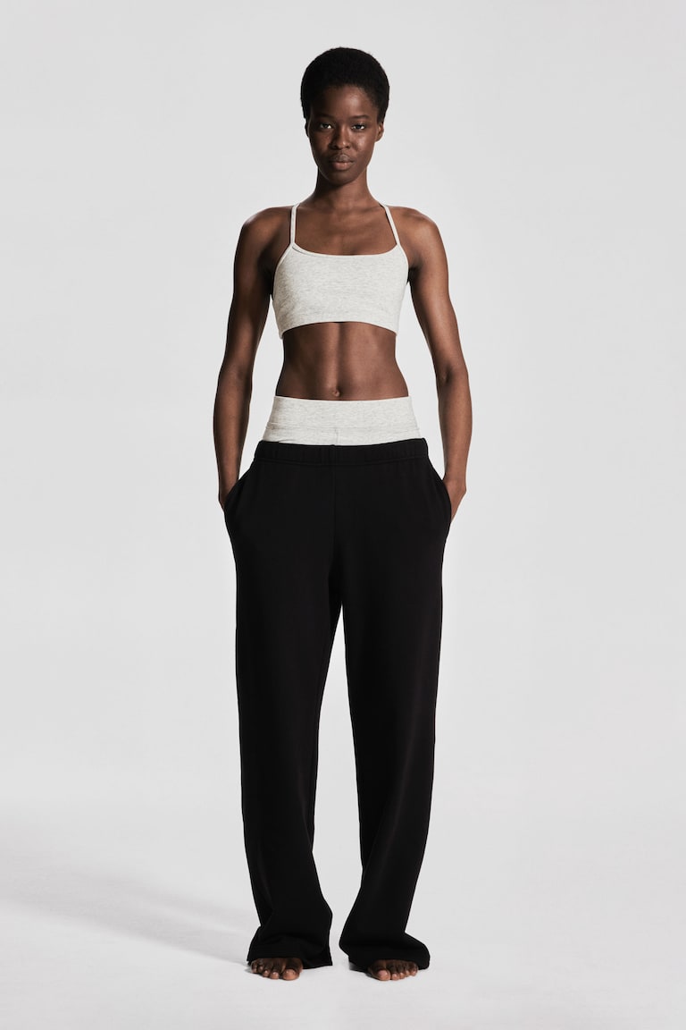 H&M Pantalón de chándal con DryMove™ - Negro - MUJER