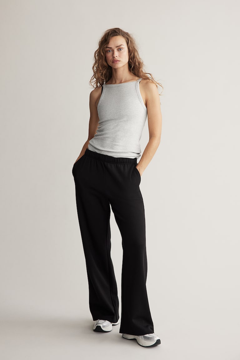 H&M Pantalón De Chándal En DryMove™ - Negro - MUJER