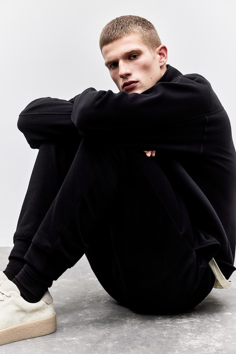 H&M Pantalón De Chándal Regular Fit - Negro - HOMBRE