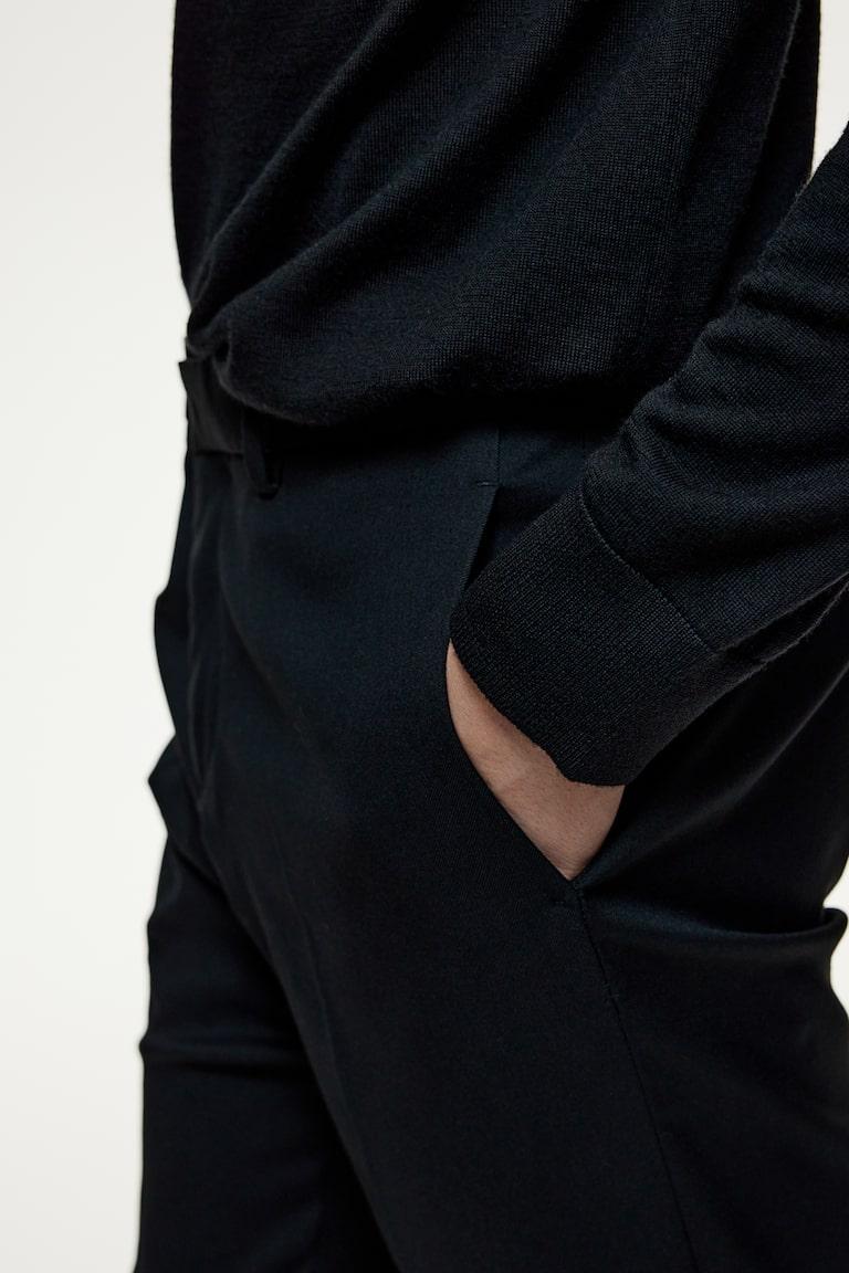 H&M Pantalón De Traje Slim Fit - Azul Marino - HOMBRE