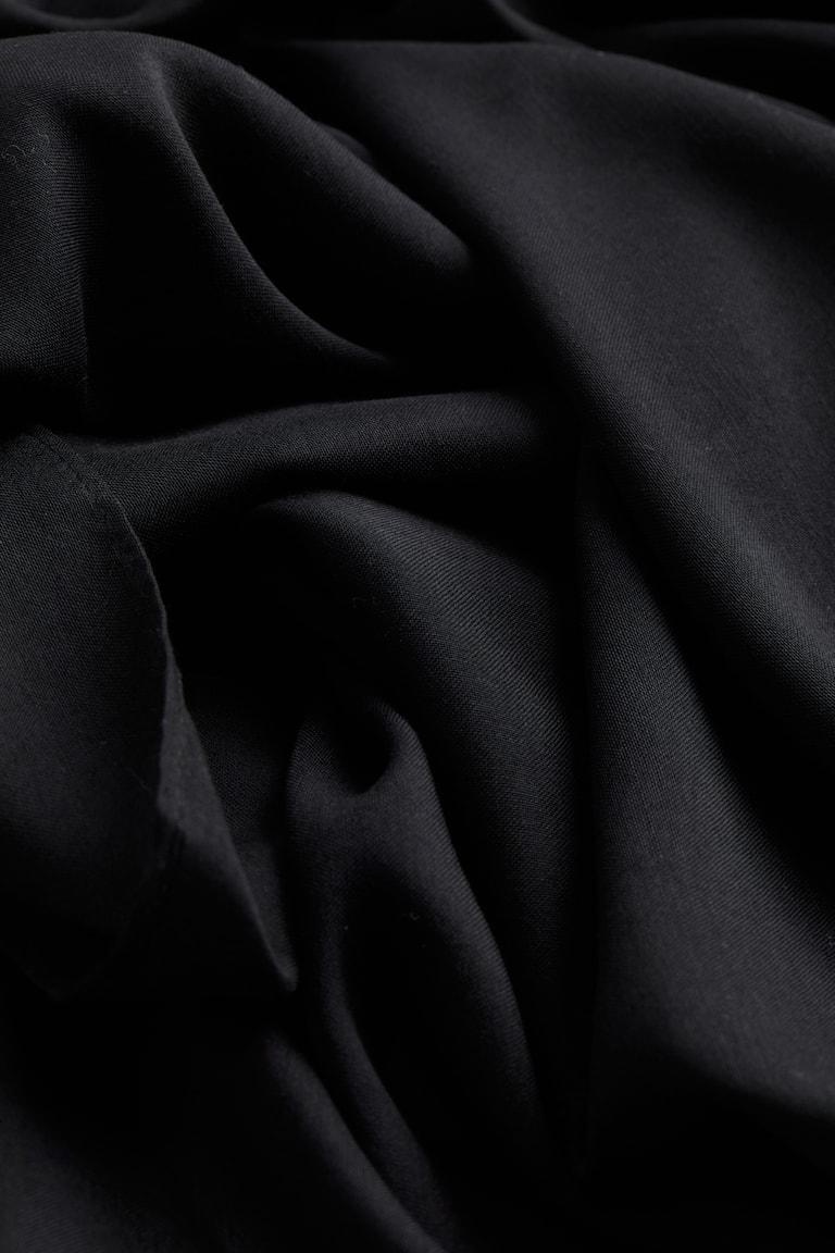 H&M Pareo - Negro/Estampado Blanco - MUJER