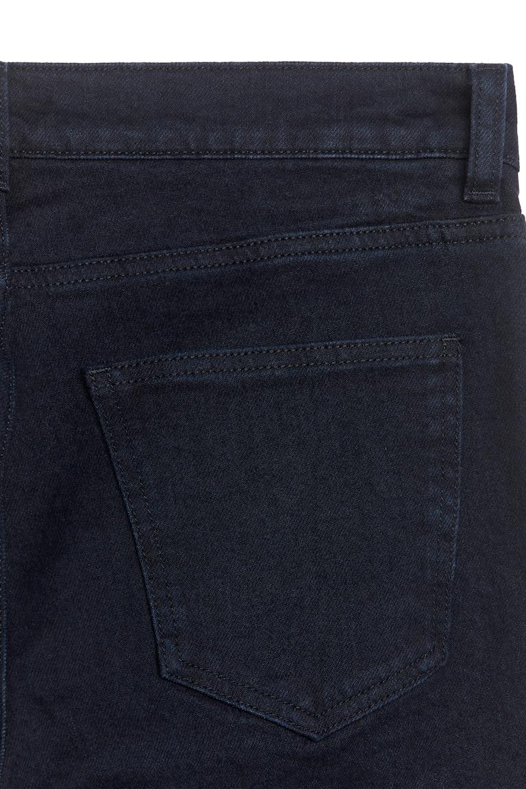 H&M PARK Regular Straight Jeans - Negro - HOMBRE
