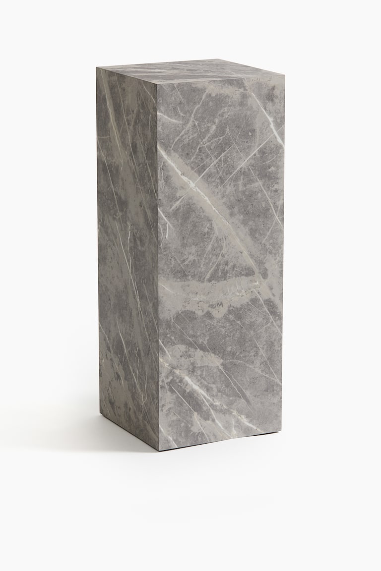 H&M Pedestal Cuadrado - Blanco - HOME