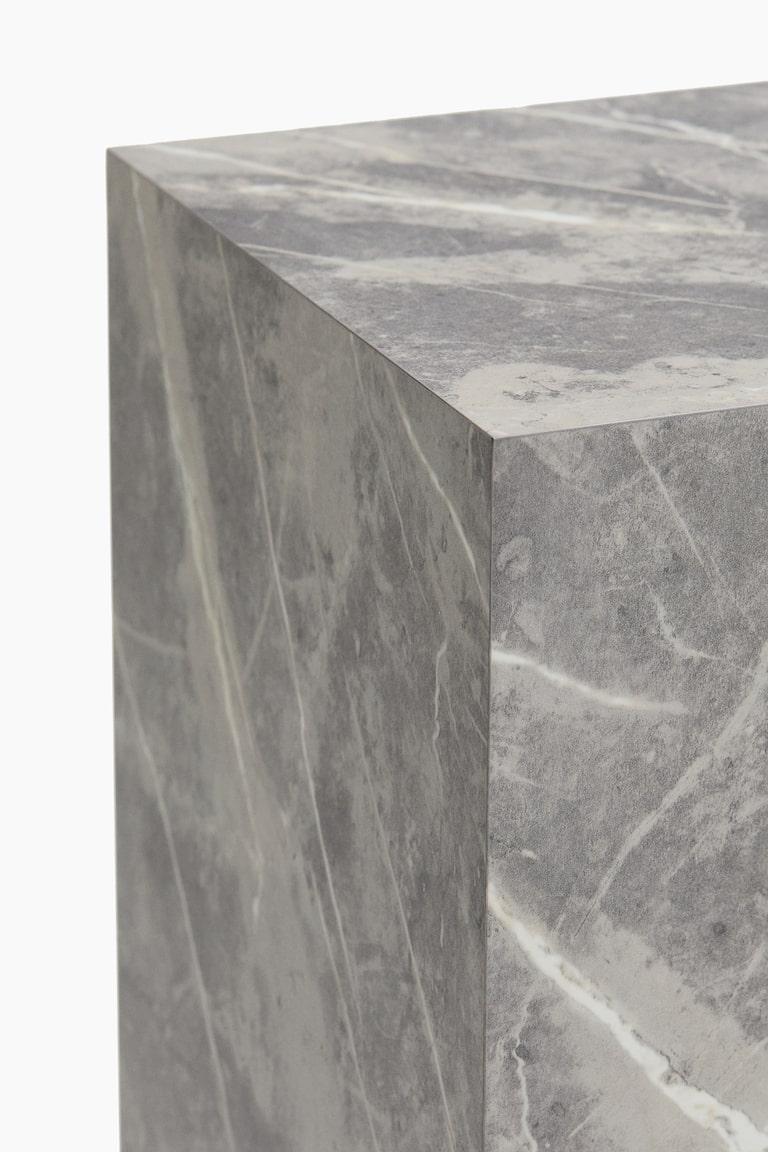 H&M Pedestal Cuadrado - Gris - HOME