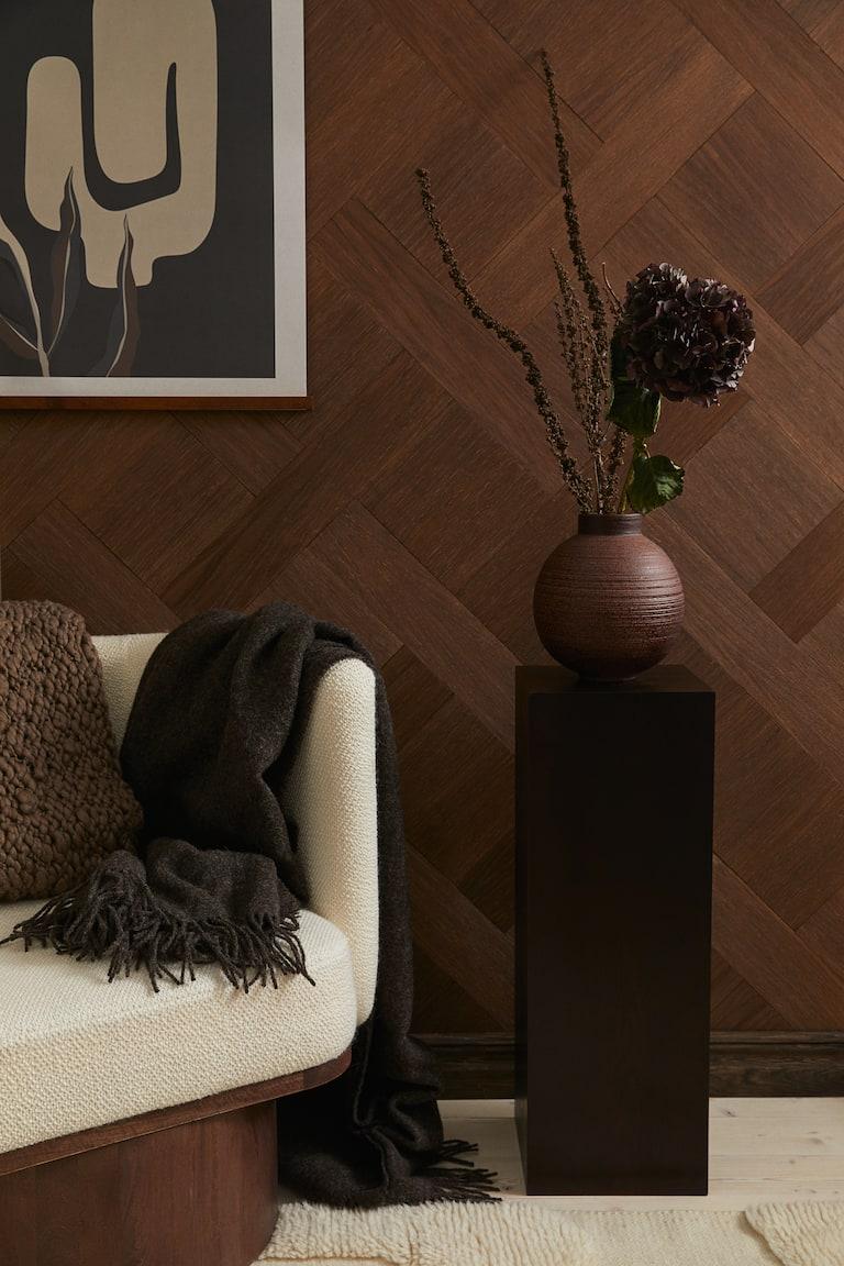 H&M Pedestal - Marrón oscuro - HOME