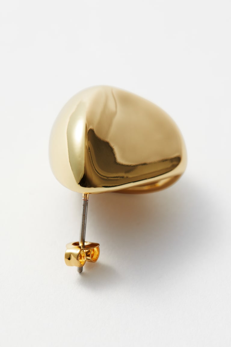 H&M Pendientes De Botón Irregulares - Plata - MUJER