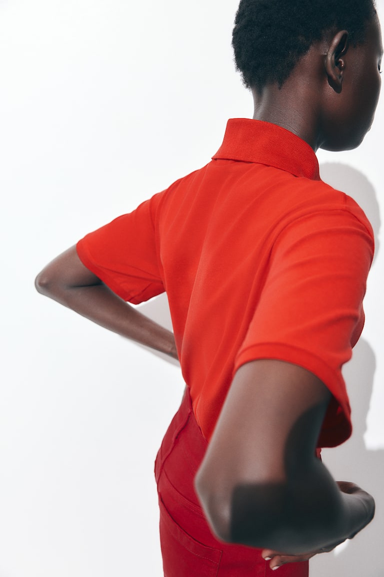 H&M Polo - Blanco/LA Studio - MUJER