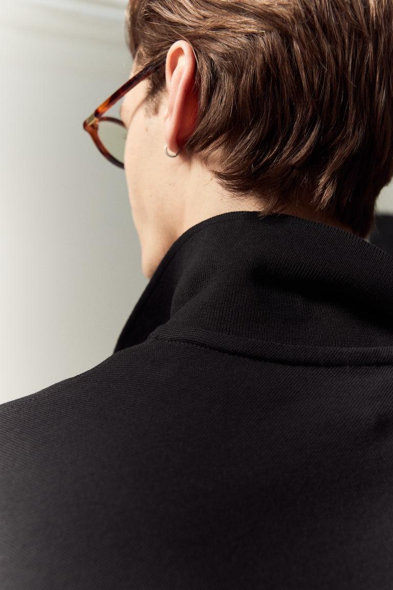 H&M Polo De Piqué Regular Fit - Negro - HOMBRE