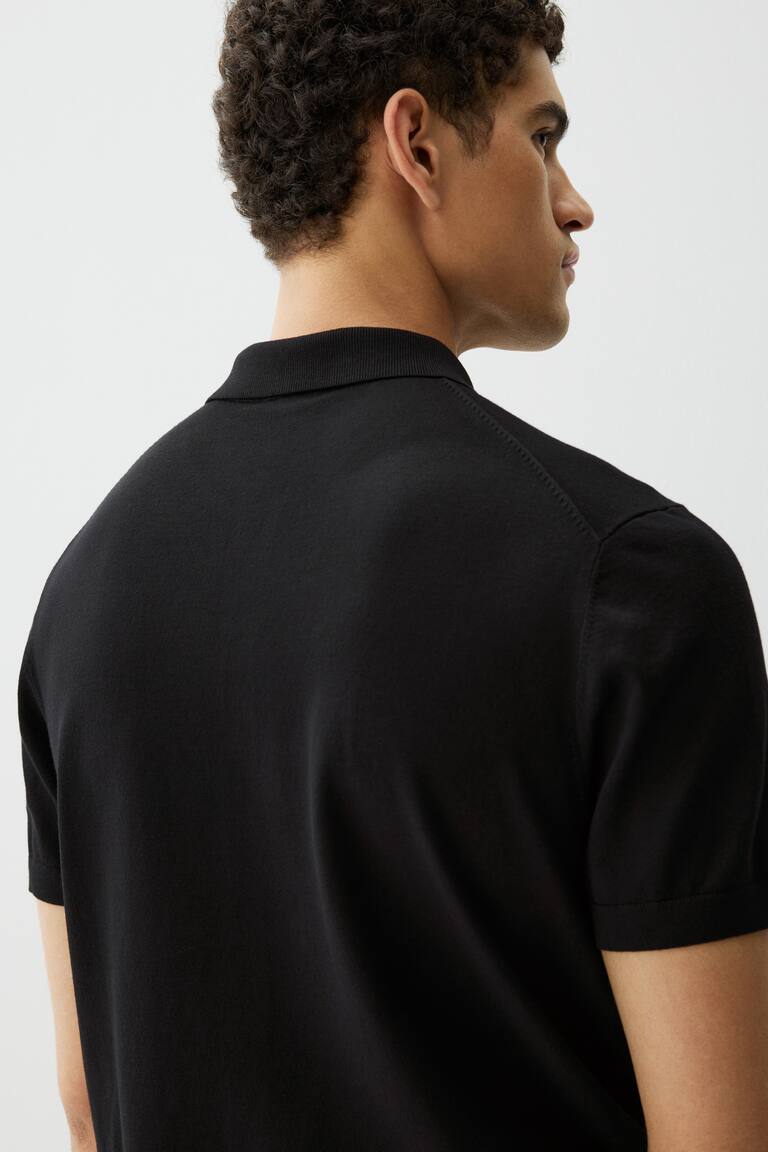 H&M Polo Slim Fit - Verde Salvia - HOMBRE