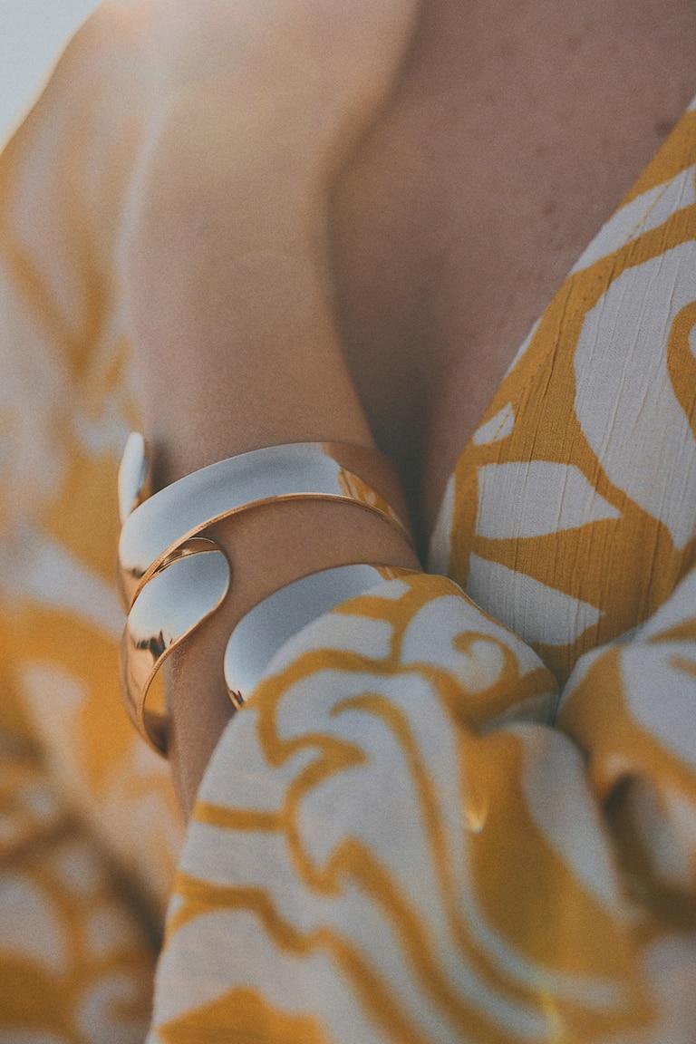 H&M Pulsera Rígida - Plateado - MUJER