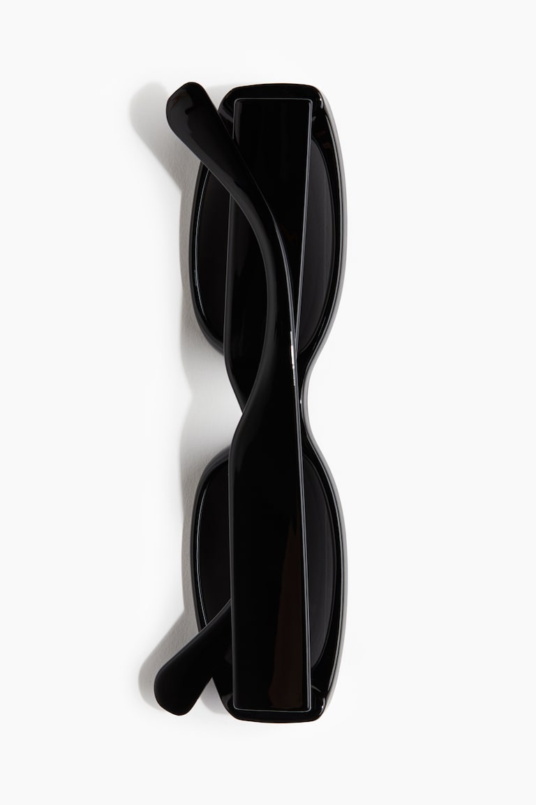 H&M Rectangular Sunglasses - Negro - MUJER