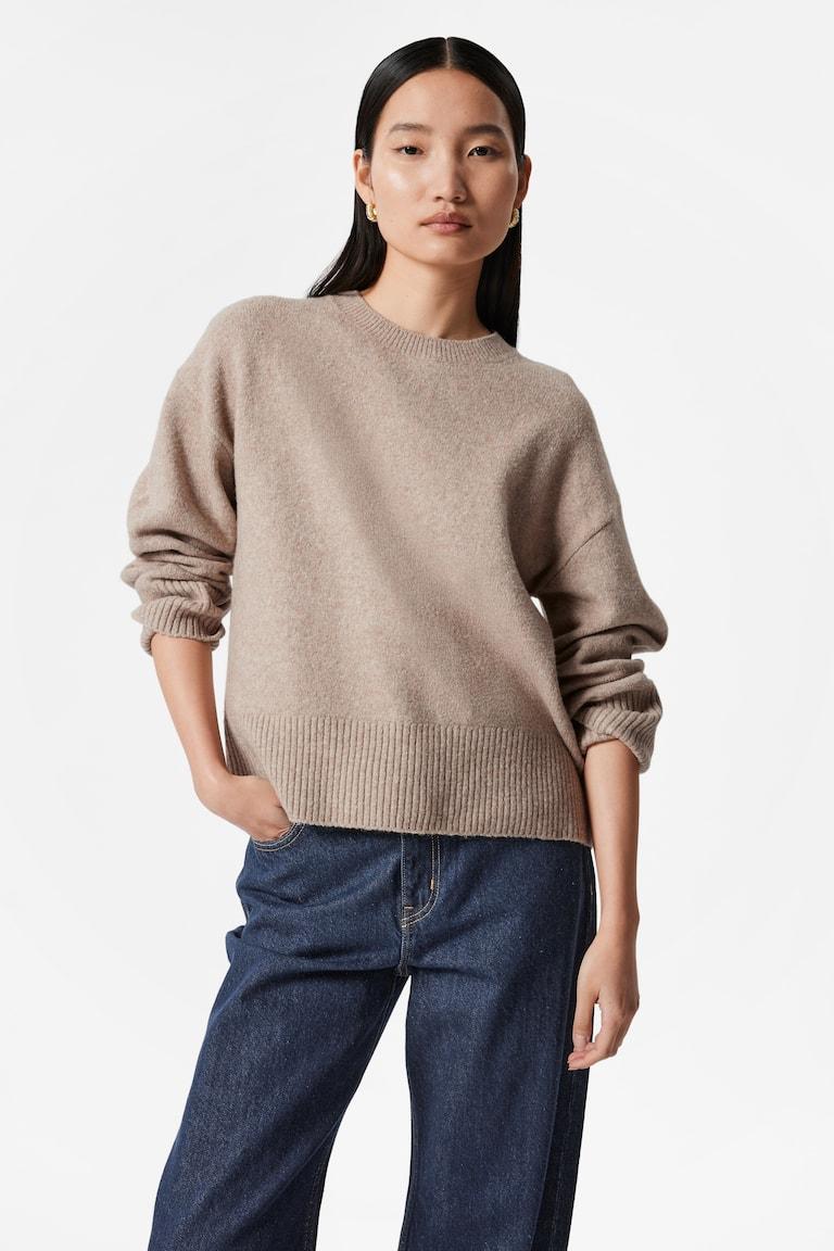 H&M Relaxed Knit Jumper - Azul brillante - MUJER