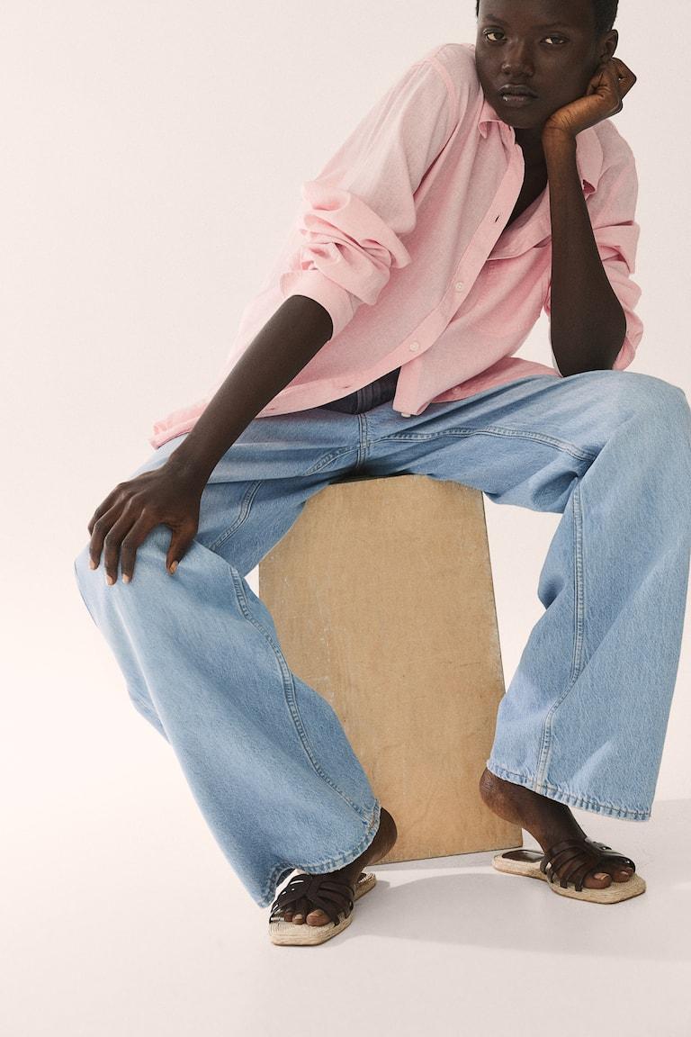 H&M Sandalias alpargata - Marrón oscuro - MUJER